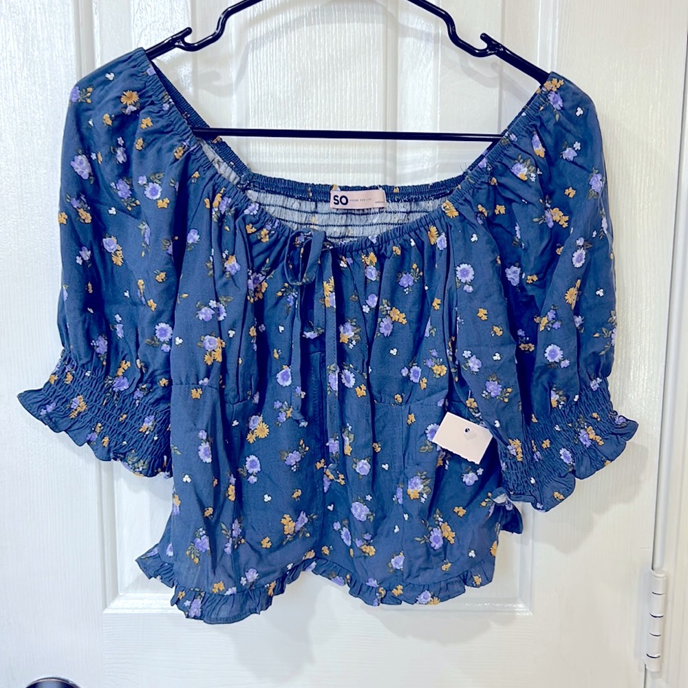 SO brand crop top New Large